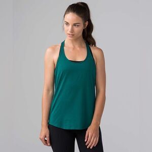 Lululemon Tech Mesh Singlet Forage Teal